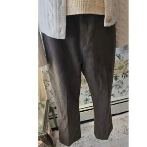 NWT Vintage Giorgio Sant'Angelo 100% Wool Trouser in size 12 in Brown